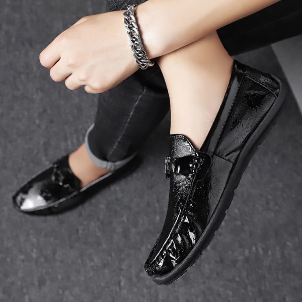 รองเท้าหนังผู้ชาย มีไซส์39-44 รองเท้าโลฟเฟอร์ชาย Slip-On Shoes