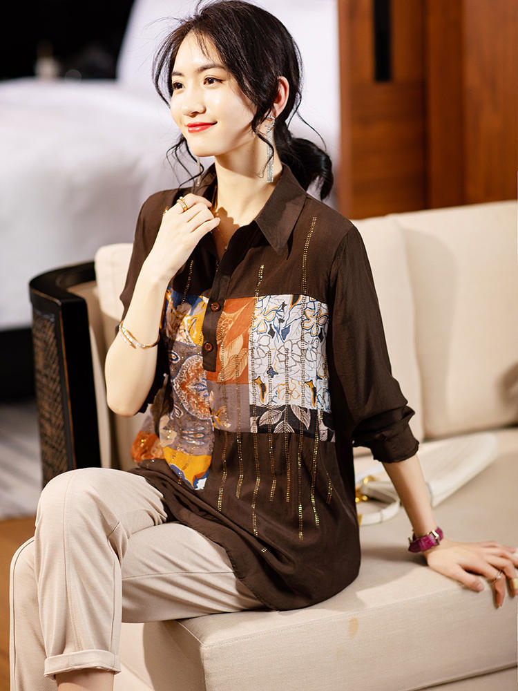 เสื้อผ้าแฟชั่น เสื้อเชิ้ตแขนยาว