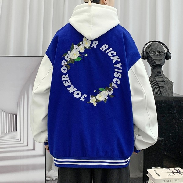 เสื้อแจ็คเก็ตเบสบอล เสื้อคลุม เสื้อแขนยาวสไตล์เกาหลี