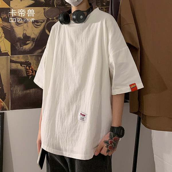 เสื้อยืดผู้ชายอ้วน S-5XL(อกเสื้อ39-51นิ้ว)