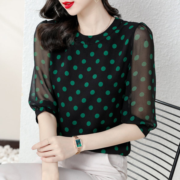 เสื้อชีฟองเกาหลี เสื้อชีฟองสวยๆ