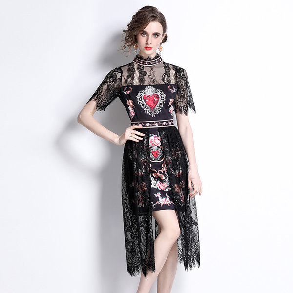 ชุดเดรสเรียบหรูดูแพง เดรสแบรนด์ DG Boutique