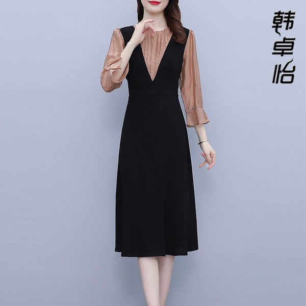เดรสวัยผู้ใหญ่40-60ปี เดรสคุณแม่ ชุดเดรสทำงานวัยผู้ใหญ่ แบรนด์ MAMA DRESS