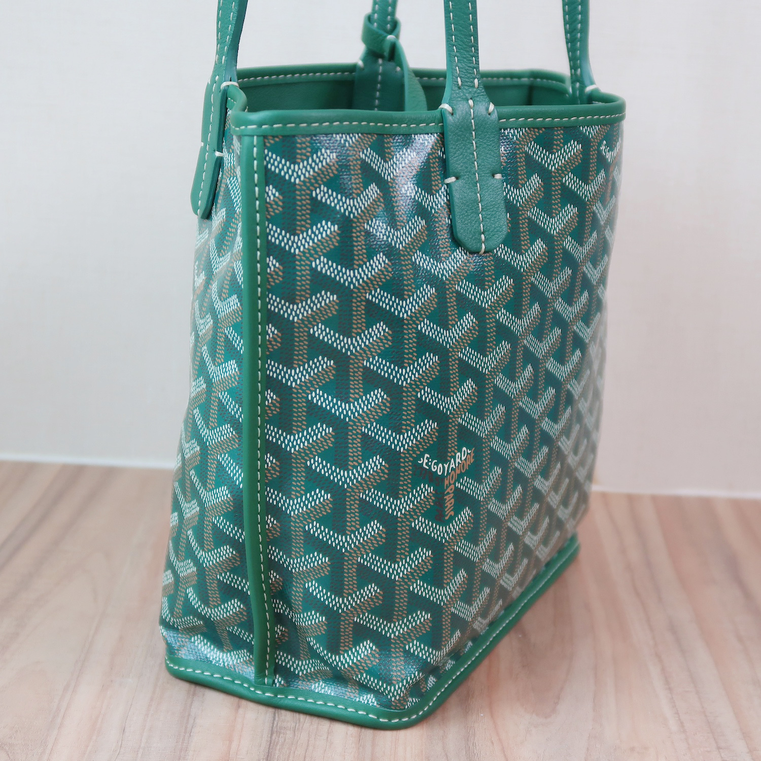Goyard Green Monogram Anjou Mini Bag (2024)