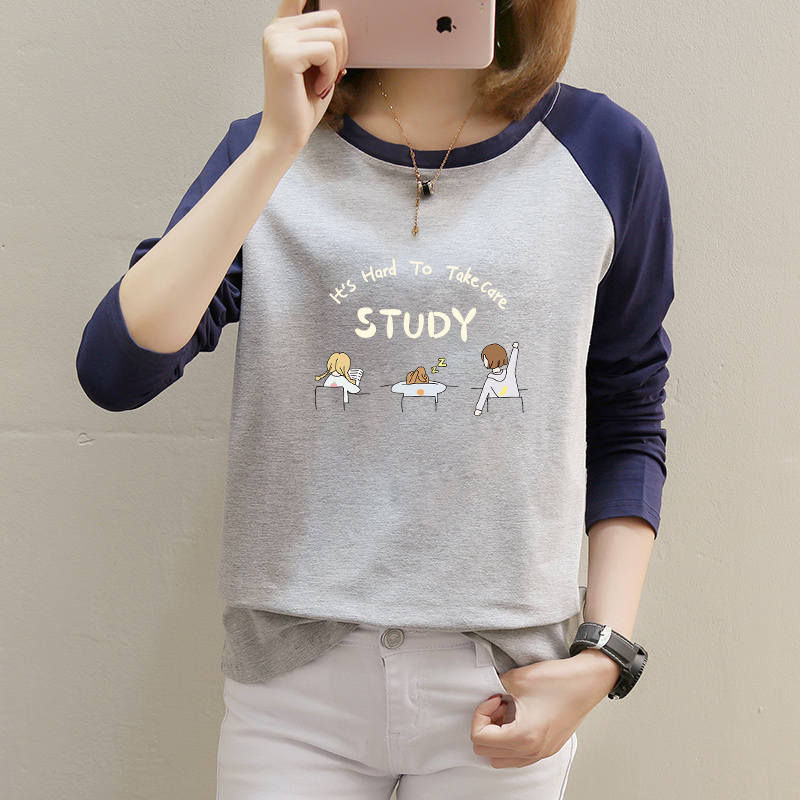 เสื้อยืดแขนยาวแฟชั่น เสื้อยืด T-shirt แขนยาว