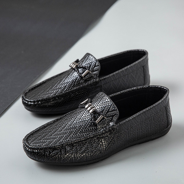 รองเท้าโลฟเฟอร์ชาย รองเท้าผู้ชาย รองเท้าแฟชั่นชาย รองเท้าหนังผู้ชาย Men Loafer Slip-On Shoes