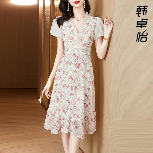 เดรสวัยผู้ใหญ่40-60ปี เดรสคุณแม่ ชุดเดรสทำงานวัยผู้ใหญ่ แบรนด์ MAMA DRESS