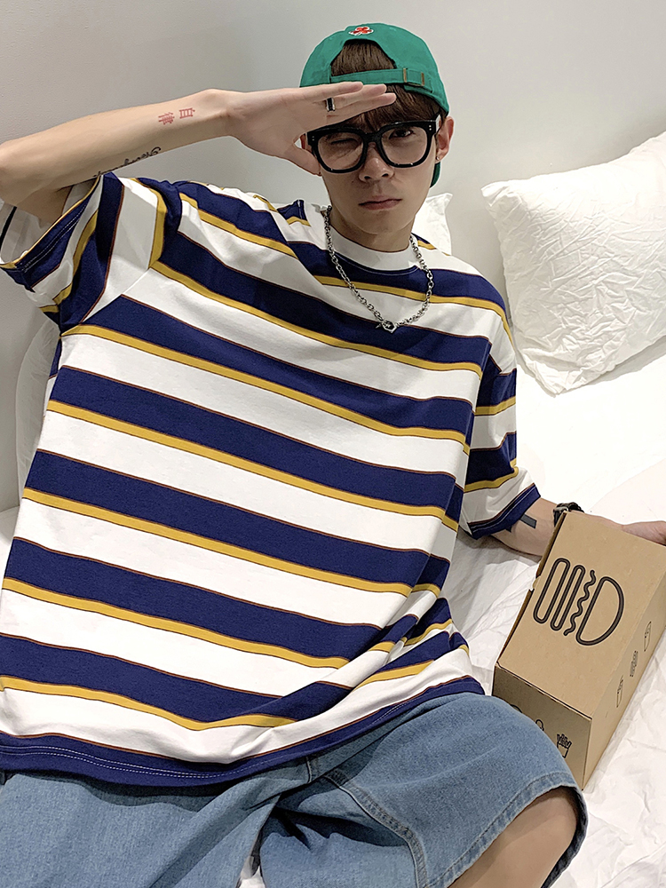 เสื้อยืดผู้ชายอ้วน S-5XL(อกเสื้อ39-51นิ้ว)