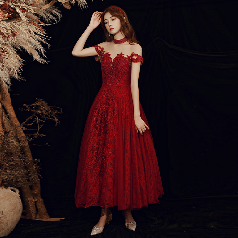ชุดราตรี ชุดราตรีสวยหรู แบบ ทันสมัย Evening dress