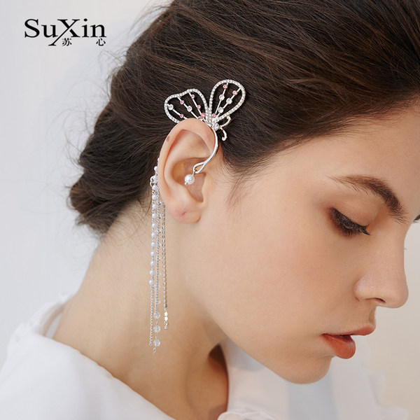 ตุ้มหู ต่างหู ต่างหูผู้หญิง By SuXin