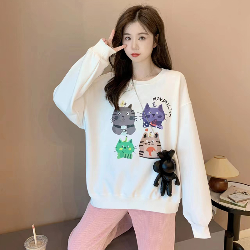 เสื้อไหมพรม เสื้อไหมพรมแขนยาว 38-44 นิ้ว ฟรีไซส์