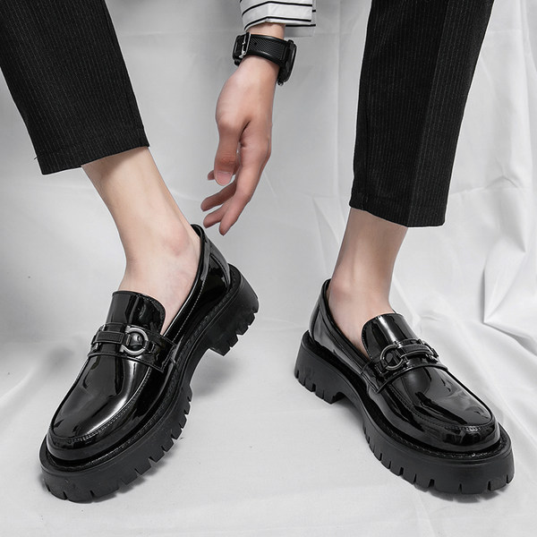 รองเท้าหนังผู้ชาย มีไซส์39-44 รองเท้าโลฟเฟอร์ชาย Slip-On Shoes