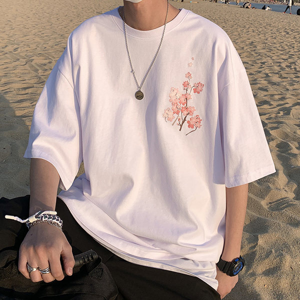 เสื้อยืดผู้ชายอ้วน S-5XL(อกเสื้อ39-51นิ้ว)
