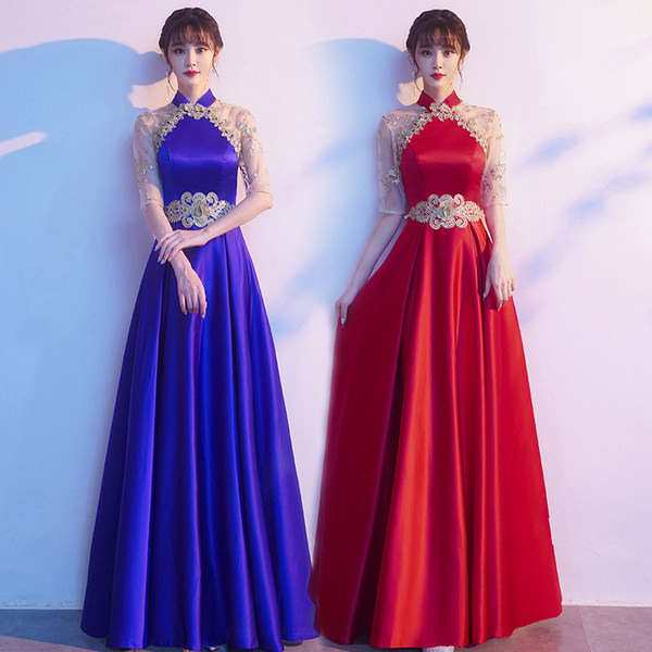 ชุดราตรี ชุดราตรีสวยหรู แบบ ทันสมัย Evening dress