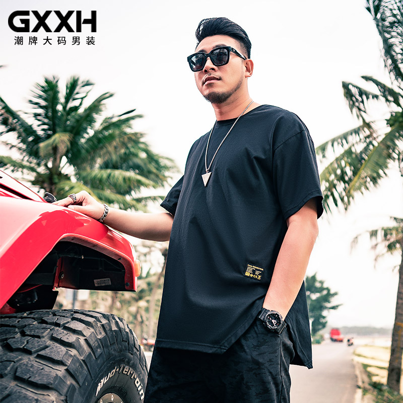 เสื้อยืดผู้ชายอ้วน S-5XL(อกเสื้อ39-51นิ้ว)