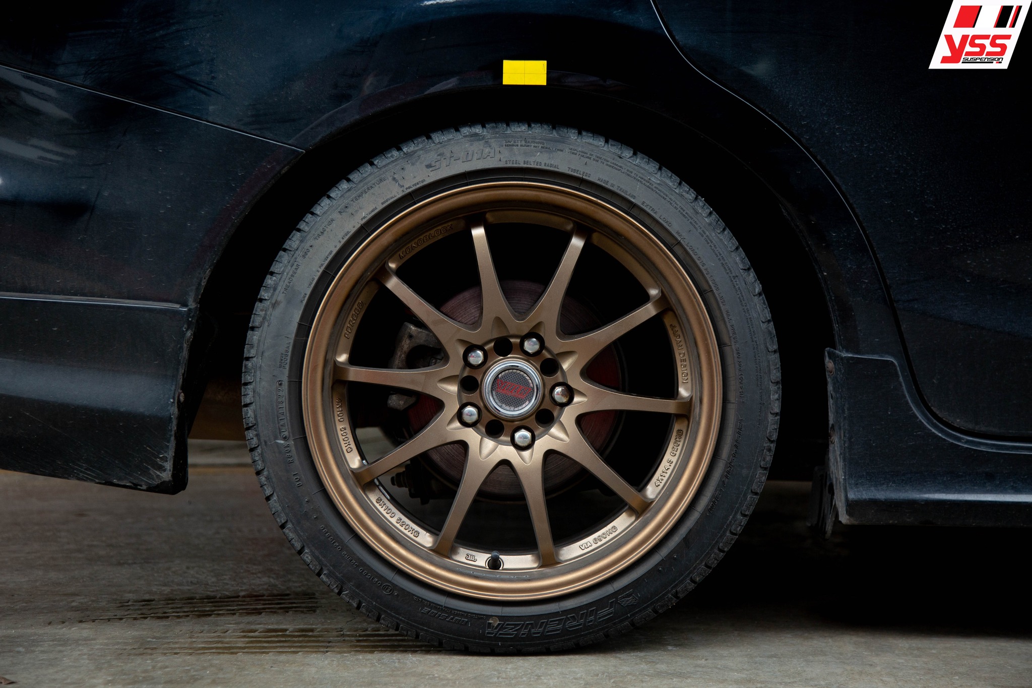 YSS สปริงรถยนต์แบบโหลด Honda Civic FB ปี 13-17