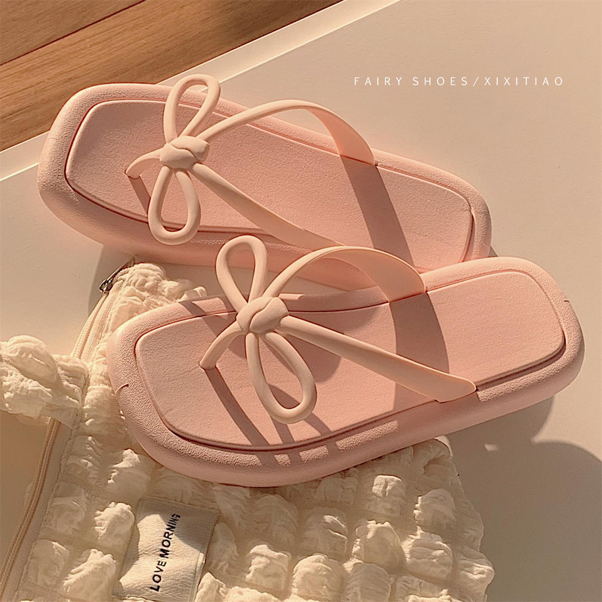รองเท้าแตะผู้หญิง ใส่ในบ้าน By.Thin strips