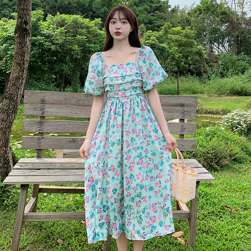 เดรสวัยรุ่น-เดรสคนอ้วนวัยรุ่น L-4XL(อก38-46 นิ้ว)