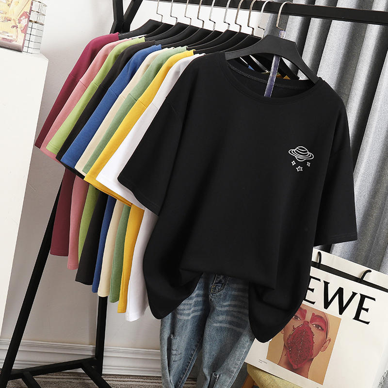 เสื้อโอเวอร์ไซส์เกาหลี เสื้อยืดพลัสไซส์ เสื้อยืดคนอ้วน เสื้อยืดโอเวอร์ไซส์ผู้หญิง