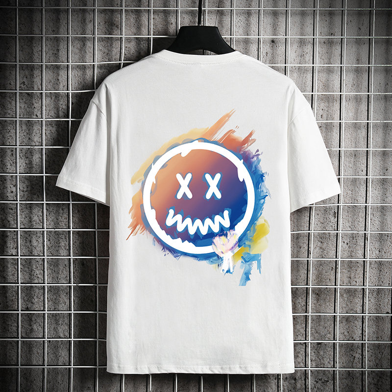 เสื้อยืดผู้ชายอ้วน XL-5XL อกเสื้อ40-52 นิ้ว