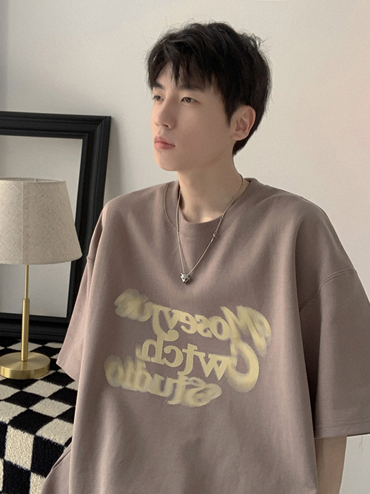 เสื้อยืดผู้ชายอ้วน S-5XL(อกเสื้อ39-51นิ้ว)