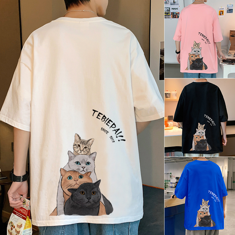 เสื้อยืดผู้ชายอ้วน XL-5XL อกเสื้อ40-52 นิ้ว