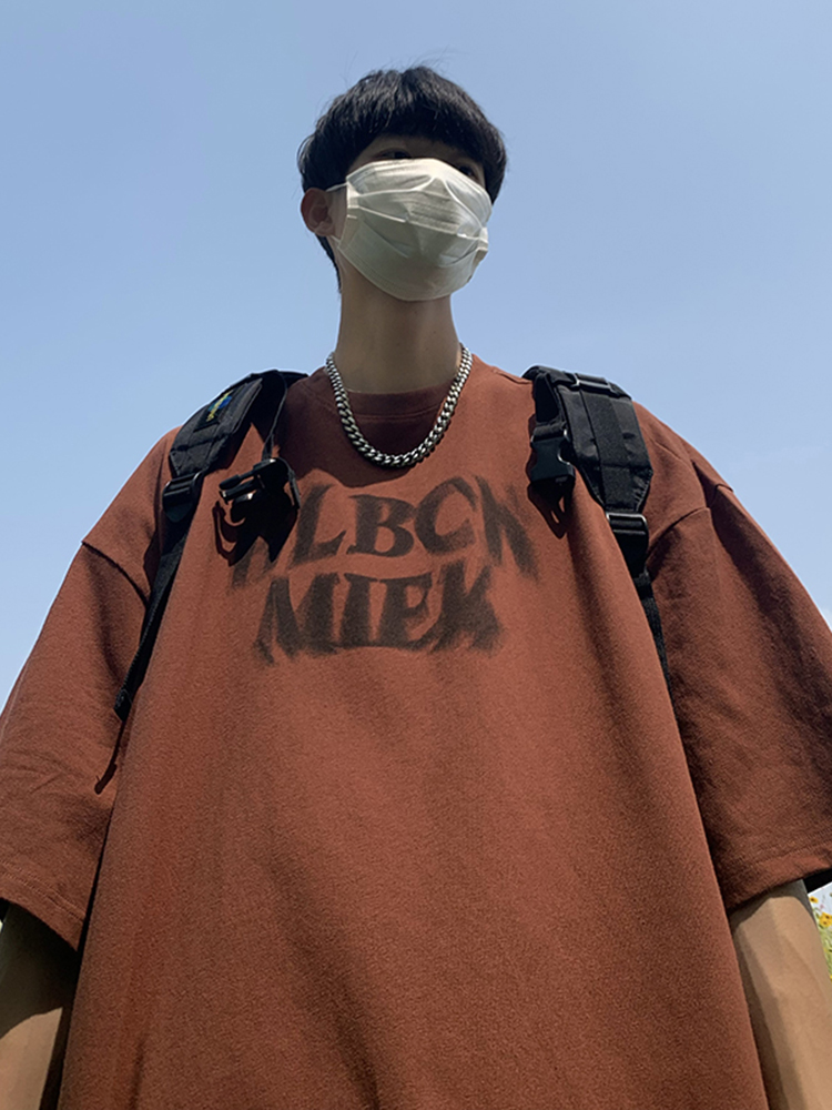 เสื้อยืดผู้ชายอ้วน S-5XL(อกเสื้อ39-51นิ้ว)