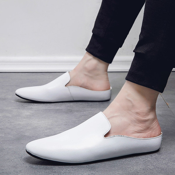 รองเท้าหนังผู้ชาย มีไซส์39-44 รองเท้าโลฟเฟอร์ชาย Slip-On Shoes