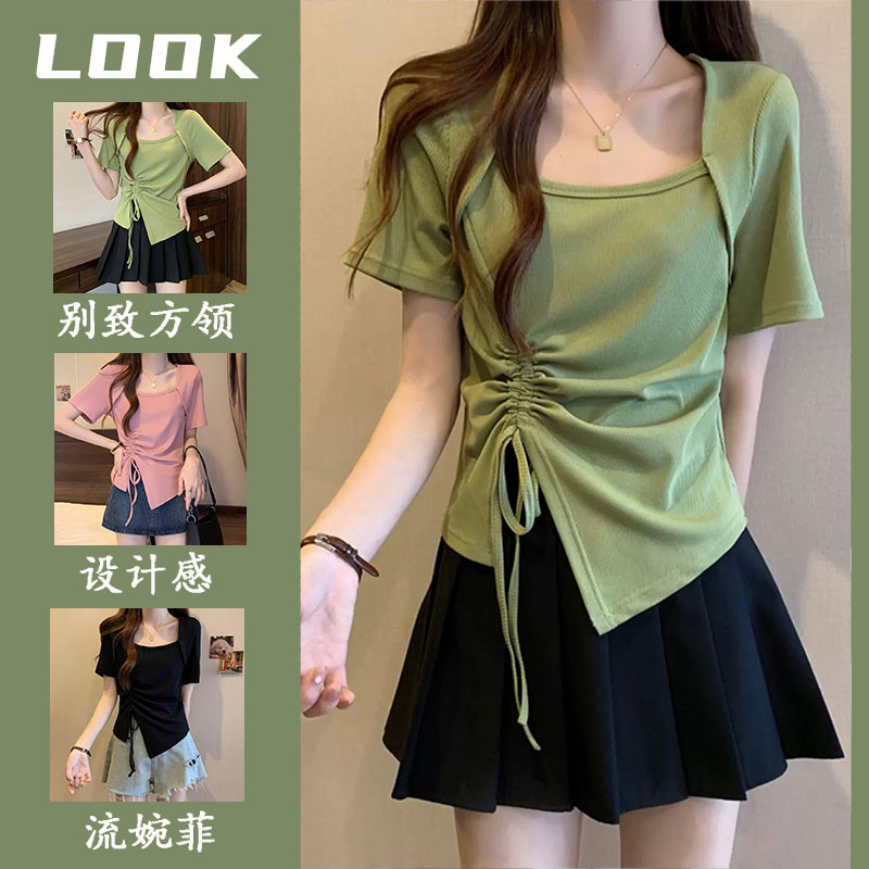เสื้อยืดคนอ้วนแบบโอเวอร์ไซส์แบบ ulzzang fashion สนใจทักแชท