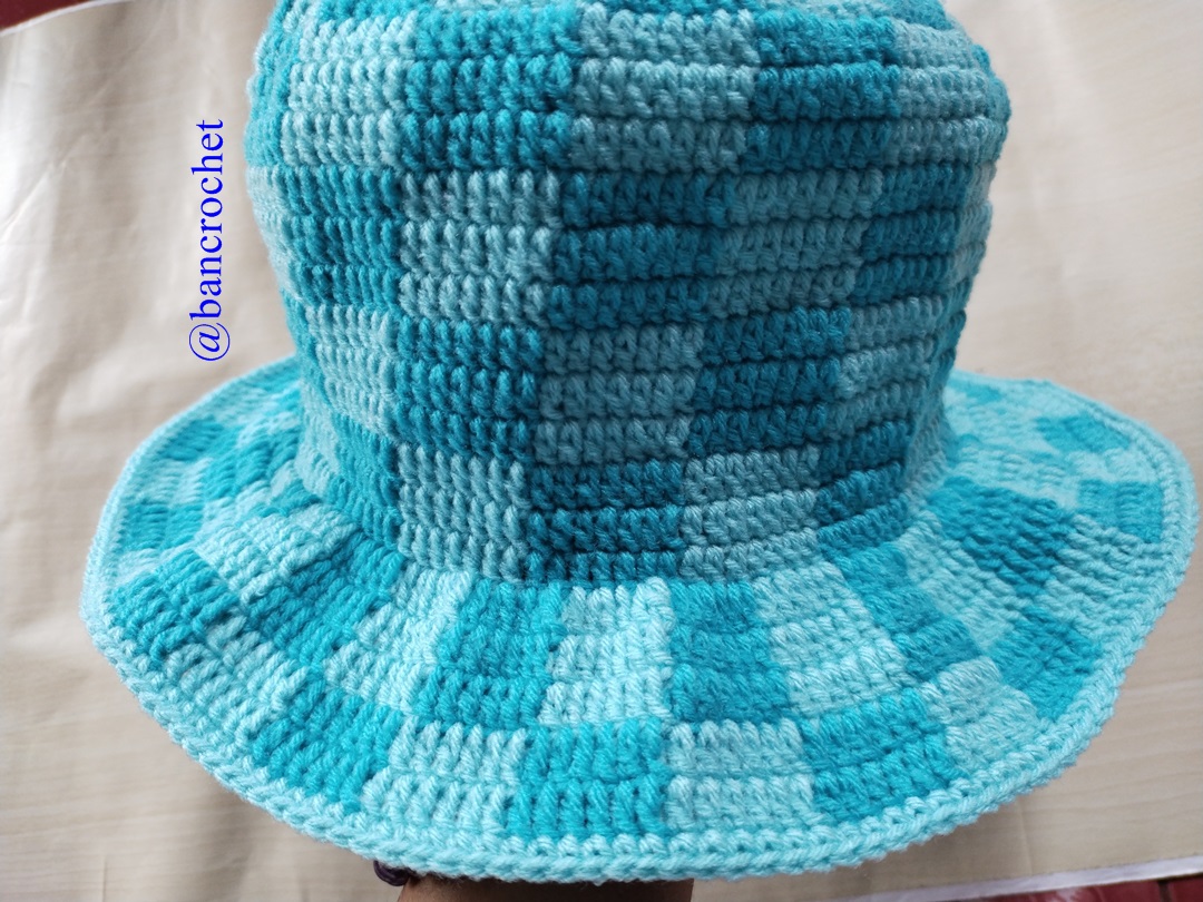 Bancrochet หมวกถักโครเชต์ crochet hat หลากสี