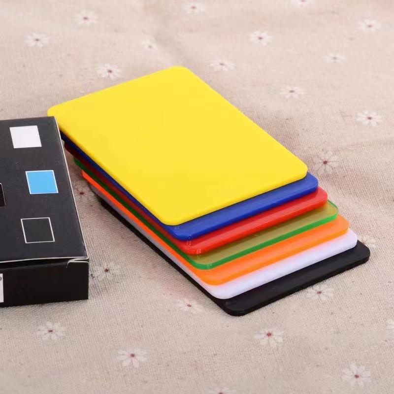 อุปกรณ์เสริมมายากล แผ่นพลาสติก ฝึกตัดไพ่ Trainer Deck (Pure Cardistry)