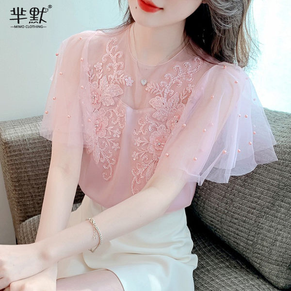 เสื้อชีฟองเกาหลี เสื้อชีฟองสวยๆ