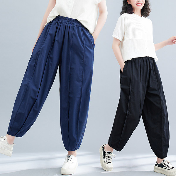 เสื้อลินินคนอ้วน เสื้อทีเชิ้ตคนอ้วนผู้หญิง เสื้อทีเชิ้ตตัวใหญ่ By Literary Plus size