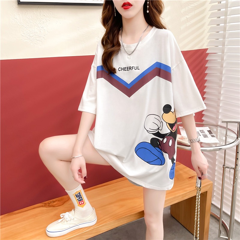 เสื้อยืดคนอ้วนแบบโอเวอร์ไซส์แบบ ulzzang fashion สนใจทักแชท