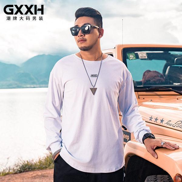 เสื้อยืดผู้ชายอ้วน S-5XL(อกเสื้อ39-51นิ้ว)