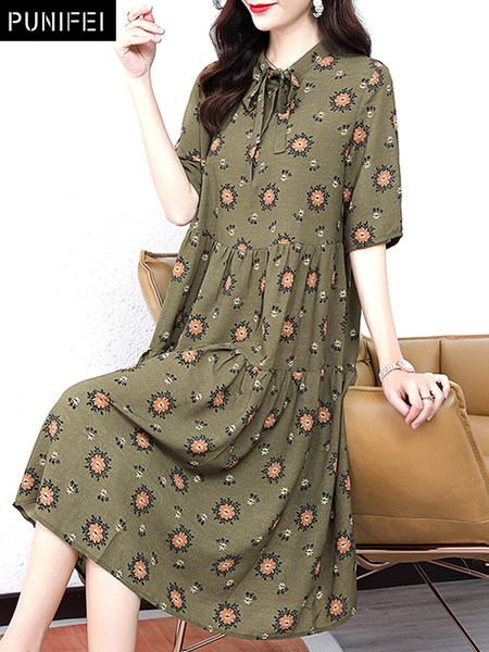เดรสวัยผู้ใหญ่40-60ปี เดรสคุณแม่ ชุดเดรสทำงานวัยผู้ใหญ่ แบรนด์ MAMA DRESS