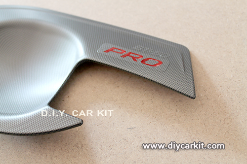 เบ้ารองประตู เคฟล่าห์ดำ BT50 Pro 4Dr