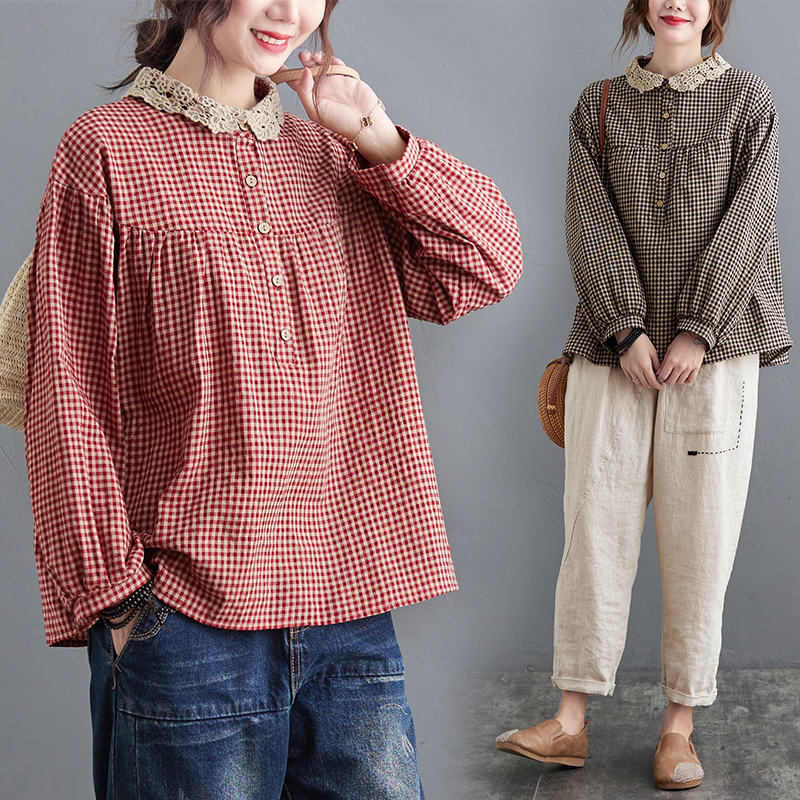 เสื้อลินิน เสื้อผ้าฝ้ายลินิน เสื้อเชิ้ตผ้าลินิน
