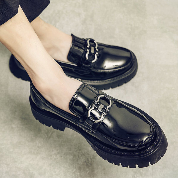 รองเท้าหนังผู้ชาย มีไซส์39-44 รองเท้าโลฟเฟอร์ชาย Slip-On Shoes