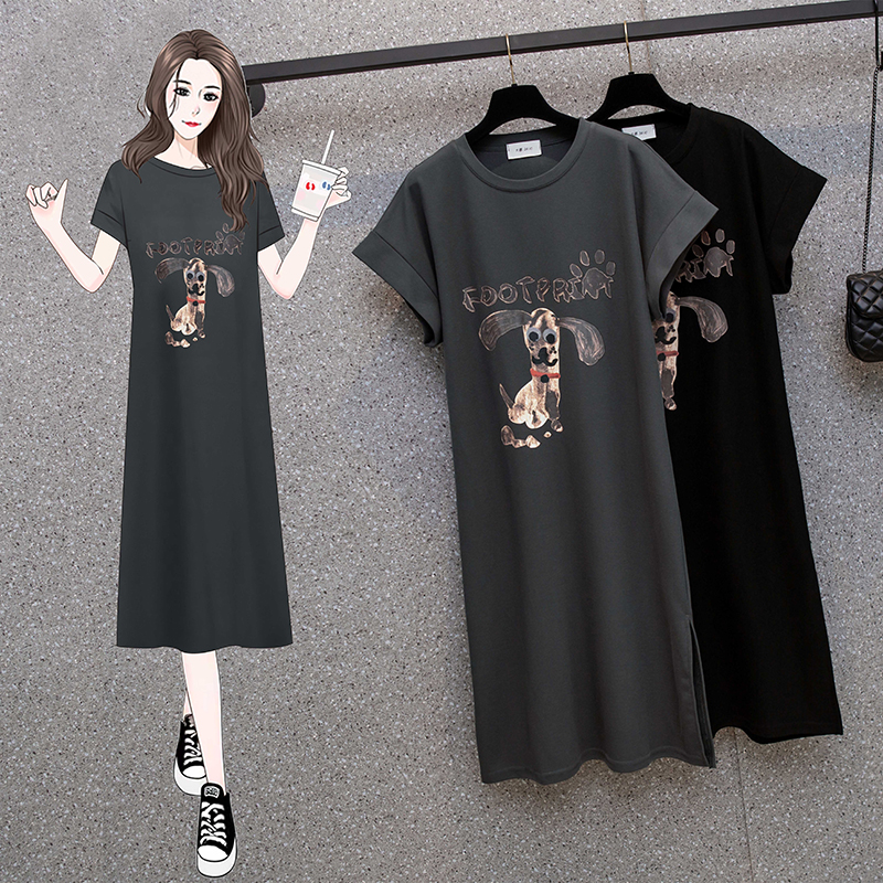 เดรสแขนสั้น มีไซส์ L-4XLอก 38-47 นิ้ว ใส่ได้ทั้งสาวหุ่นดีน่ารักจนถึงสาวอวบพลัสไซส์ จัดส่งฟรี! ทักแชทสั่งซื้อ