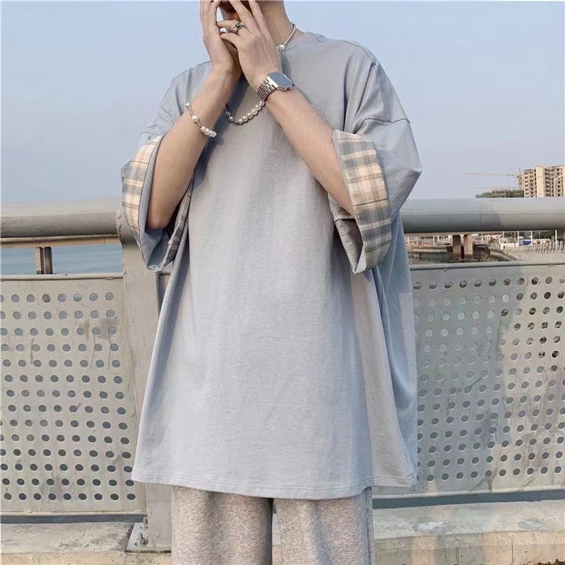 เสื้อยืดผู้ชายอ้วน S-5XL(อกเสื้อ39-51นิ้ว)