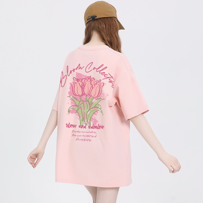 เสื้อผ้าวัยรุ่นเกาหลี เสื้อยืดวัยรุ่นผู้หญิง มีขนาด S M L XL