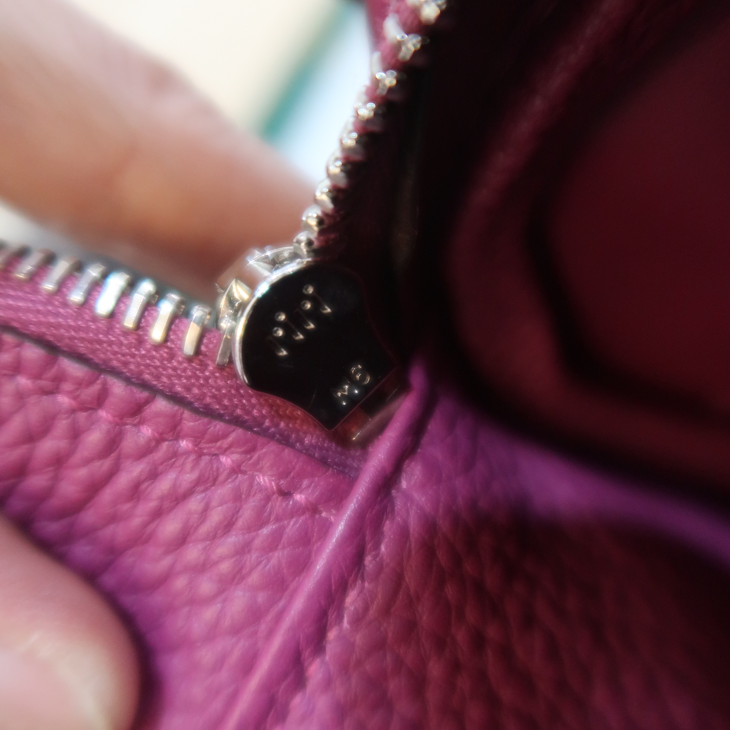 Hermes Tosca Clemence Leather Lindy 30 PHW