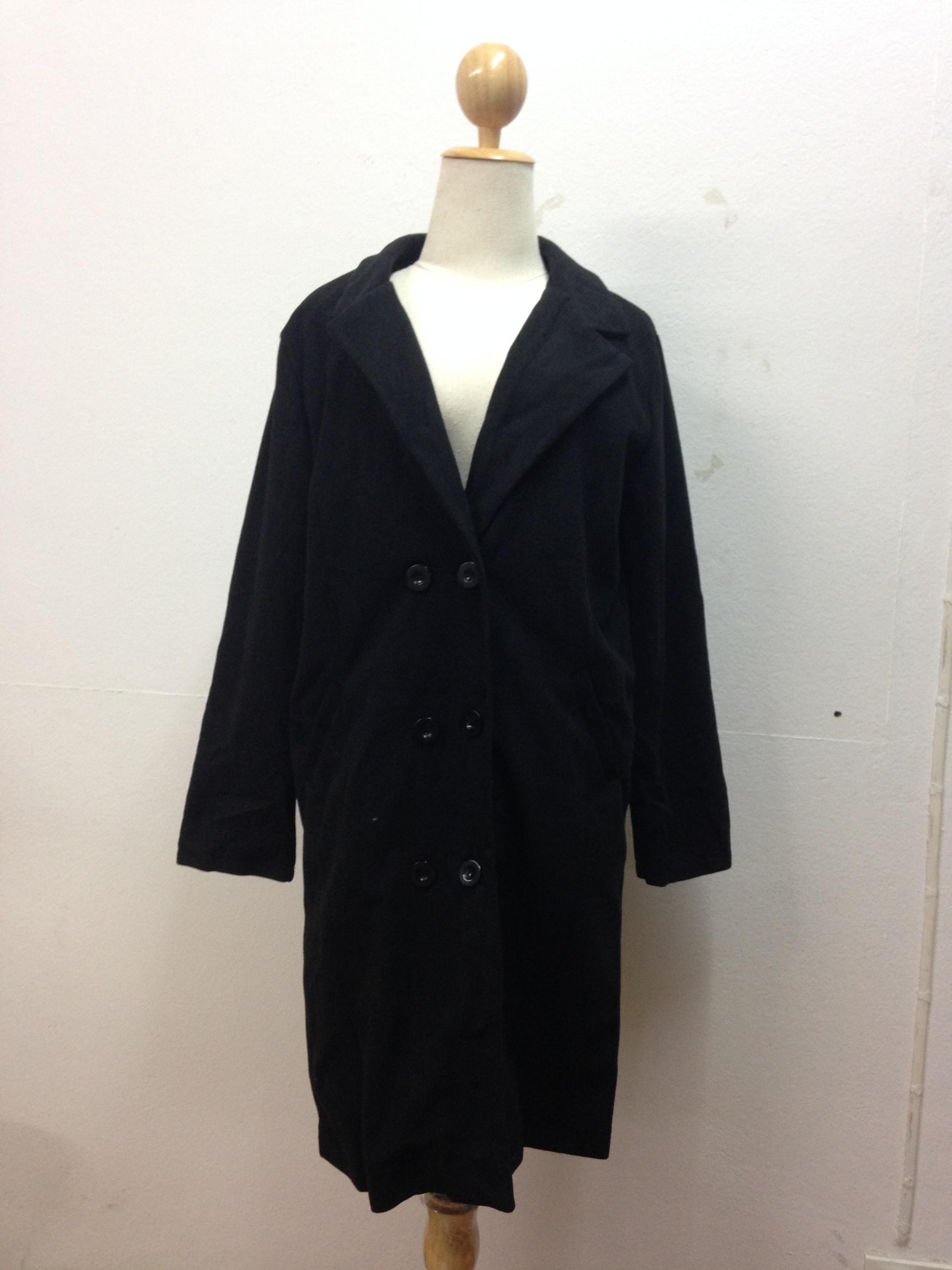 เสื้อโค้ทกันหนาว ยาว 36.5 นิ้ว ผ้าสำลีบาง มีซับใน เนื้อเบา พร้อมส่ง same pic