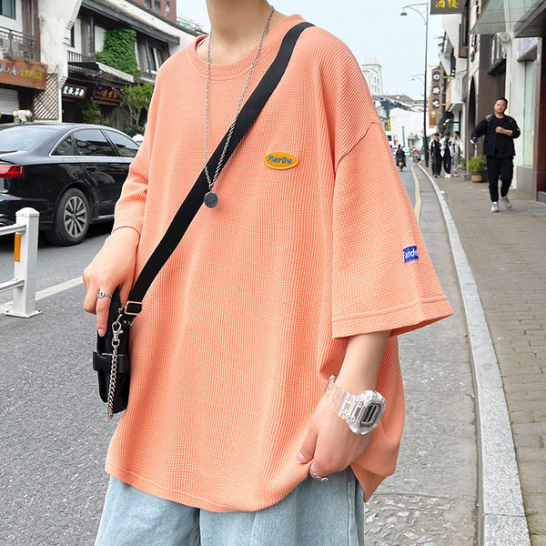เสื้อยืดผู้ชายอ้วน S-5XL(อกเสื้อ39-51นิ้ว)