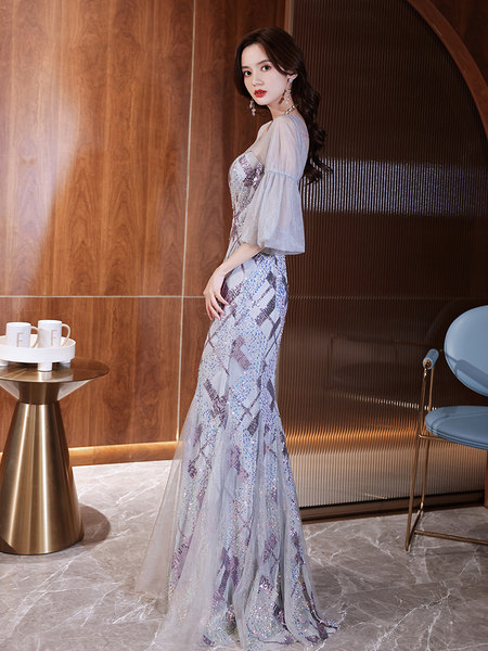ชุดราตรี ชุดออกงาน ดีไซน์หรู แบรนด์ Angel