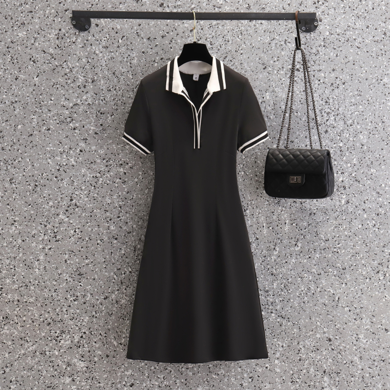 เดรสคนอ้วน เดรสสาวอวบ ชุดเดรสคนอ้วนวัยรุ่น BY PLUS SIZE Girl