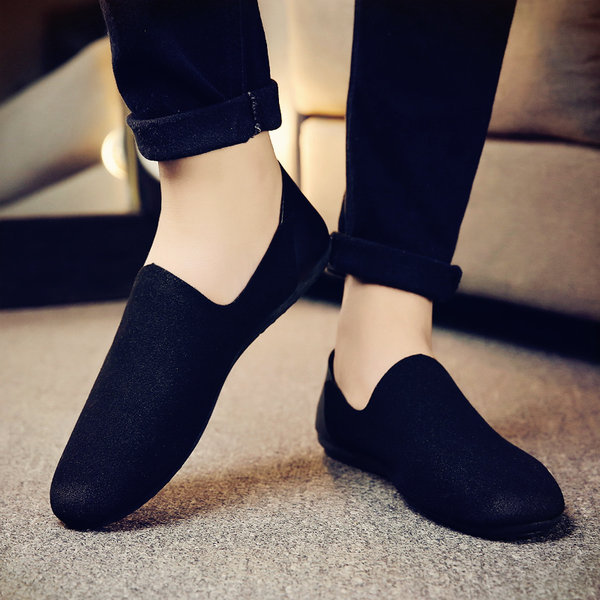 รองเท้าหนังผู้ชาย มีไซส์39-44 รองเท้าโลฟเฟอร์ชาย Slip-On Shoes