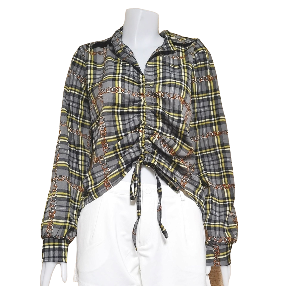 Blouse3892 รวมแบบเสื้อแฟชั่นวัยรุ่น เสื้อครอป เสื้อปาดไหล่ เสื้อสม็อค เสื้อรูดหน้า ผ้าไหมอิตาลี ผ้าชีฟอง งานแฟชั่นประตูน้ำ