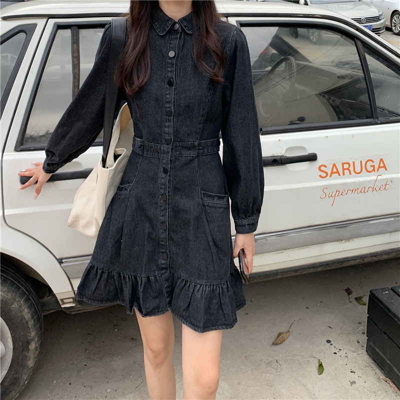 เดรสแขนสั้น มีไซส์ L-4XLอก 38-47 นิ้ว ใส่ได้ทั้งสาวหุ่นดีน่ารักจนถึงสาวอวบพลัสไซส์